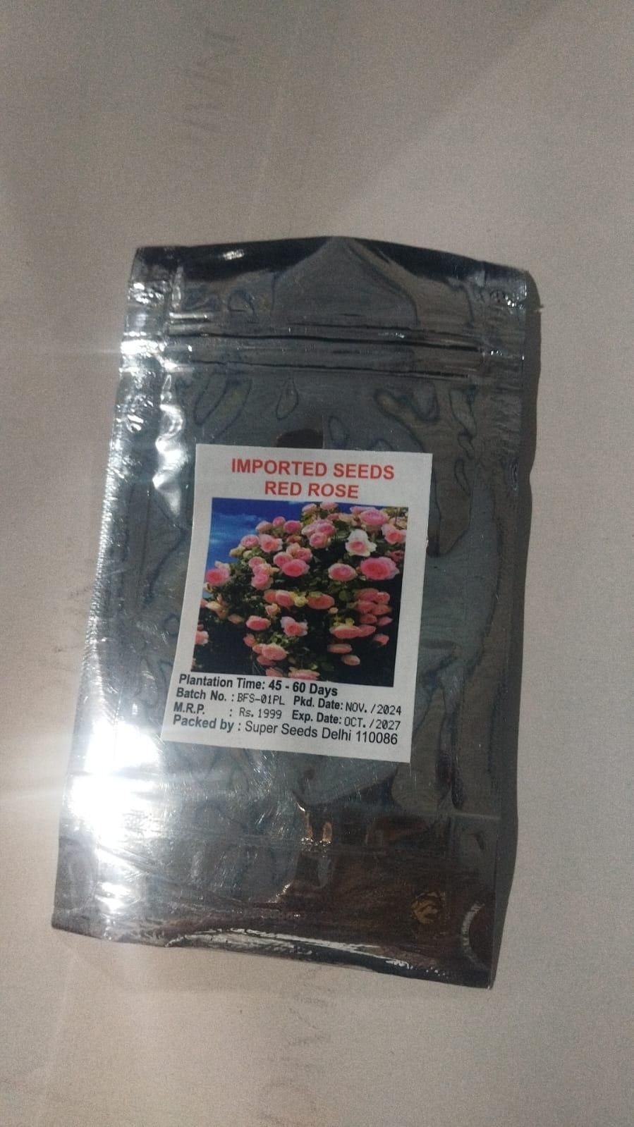 Royal Climbing Rose Flower Seeds – For Vertical Garden Elegance