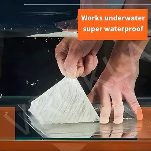 Heavy Duty Waterproof Leakage Repair Tape – Aluminum Foil Butyl Rubber Sealant for Pipes, Roofs & Surface Cracks (5cm x 5m)