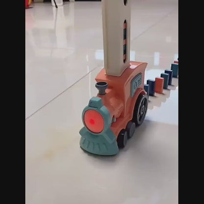 Train Toy Domino Set for Kids ? BPA-Free Plastic with Sound Effects�