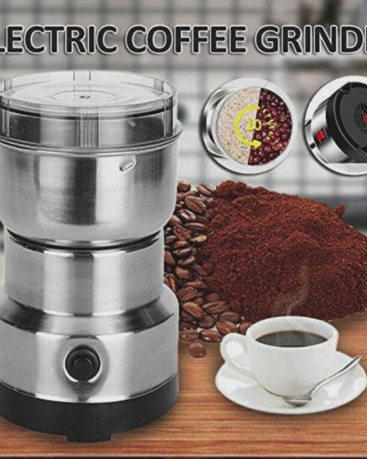 Electric Smash Machine, Multifunction Small Food Grinder Grain Grinder, Portable Coffee Bean Grinder